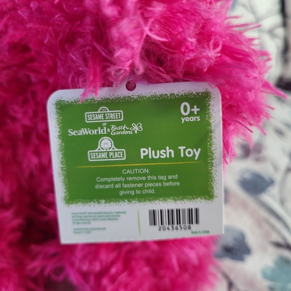 Telly Sesame Street Plush - SeaWorld/Busch Gardens Exclusive, NEW - Picture 2 of 5